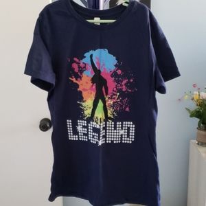 Dark Blue Freddie Mercury shirt